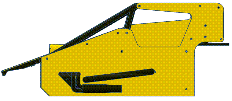 101-920 Midget Style Body & Cage Combo