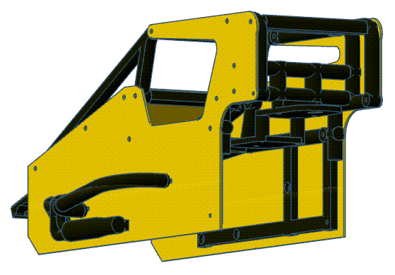 101-920 Midget Style Body & Cage Combo
