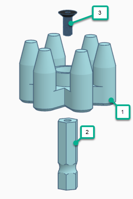 QHR Tire Sauce Tool Head