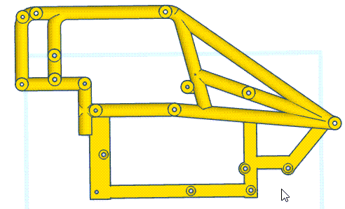 122-921 Cage Left Side