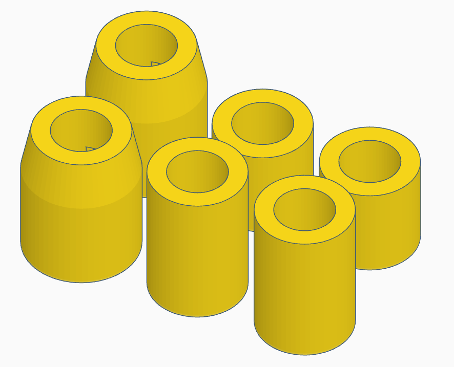 NRC 124NC-18 Body Post Sleeve Set (2 sets)