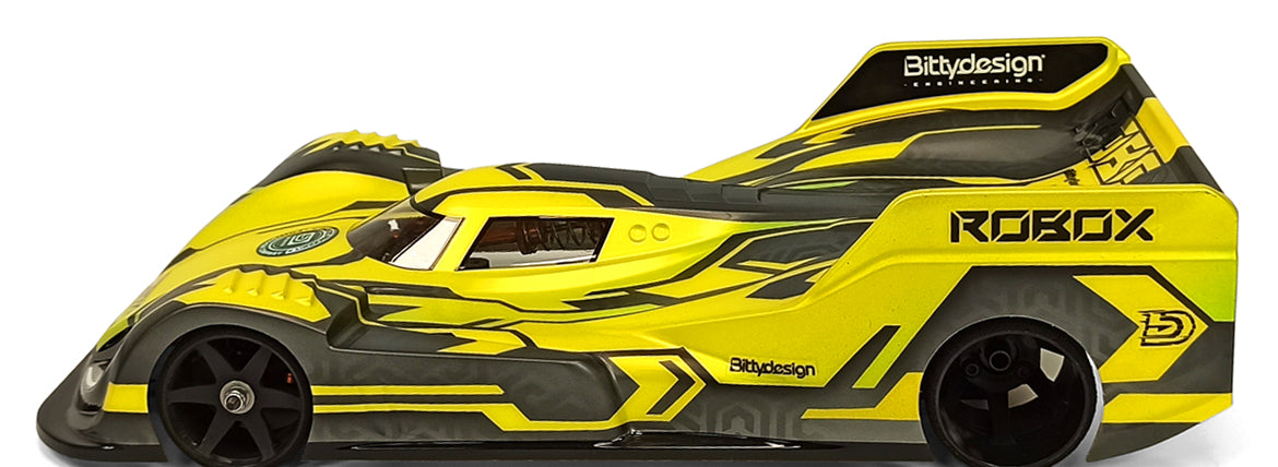 Bitty Design Robox LMP 1/12th Scale Body Ultra Light Weight