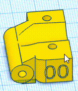 100-17-00 Rear Bulkhead (0 toe)