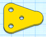 101-139 Body Mount Post 2mm Shim