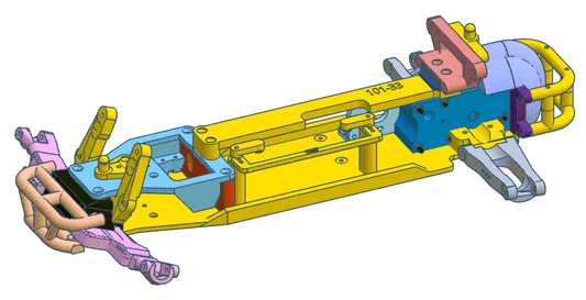 101 Wingless Sprint Chassis Kit