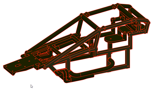 101-700 Wingless Sprint Body Cage