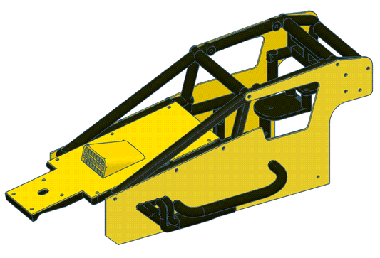 101-700 Wingless Sprint Body & Cage Combo