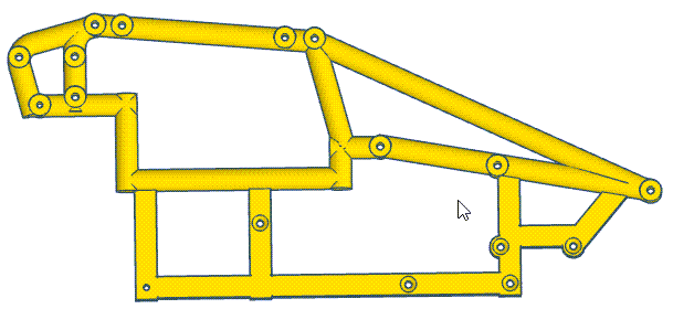 101-700 Wingless Sprint Body Cage