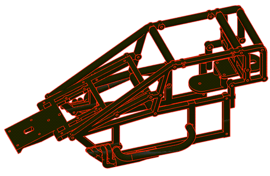 101-920 Midget Style Body Cage