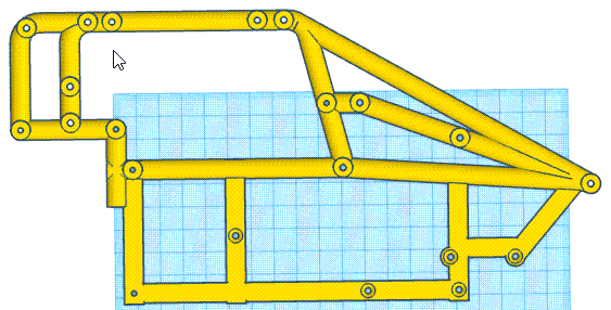 101-920 Midget Style Body Cage