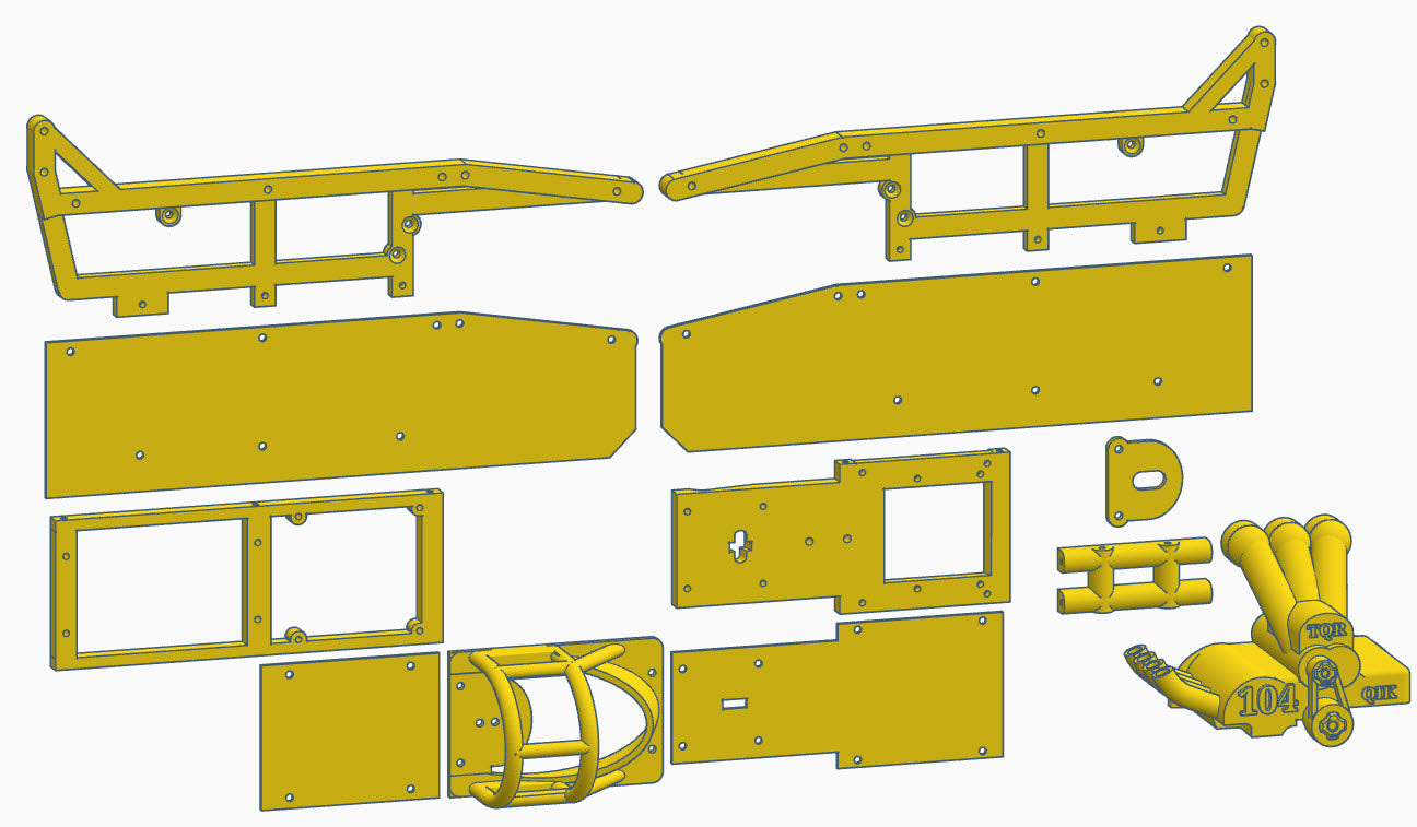 105 WASP TF (Top Fuel) Body