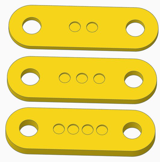 NRC 12-26 Rear Ride Height Shim Set (2 sets)