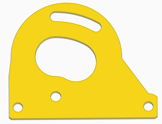 NRC 12-28 EZ Motor Plate (aluminum)