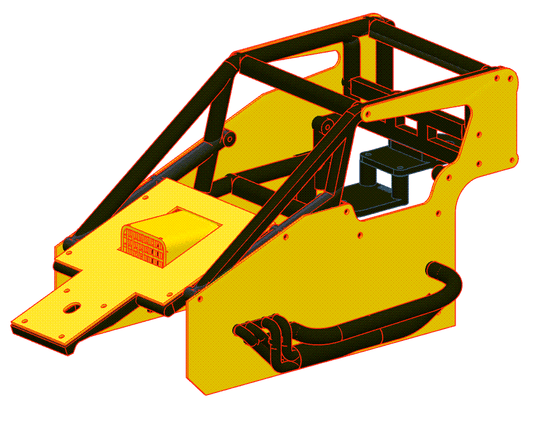 122-920 Midget Body & Cage Combo