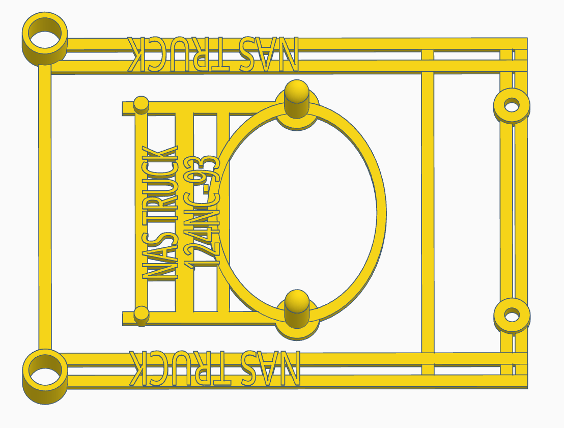 NRC 124NC-93 NAS-TRUCK Body Template