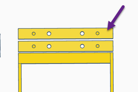 784 Cage Cross Bar