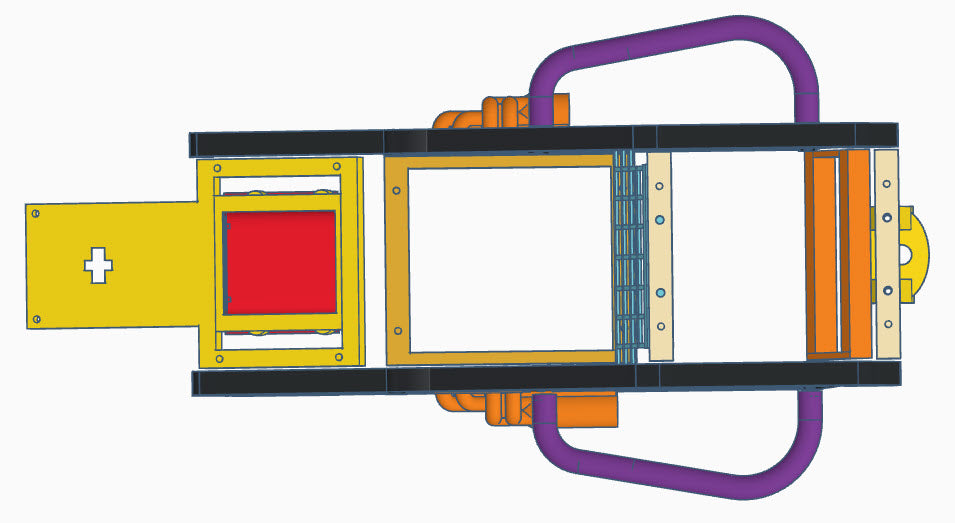 784 Complete Body - Black Cage, 3D Panels, 3D Tank