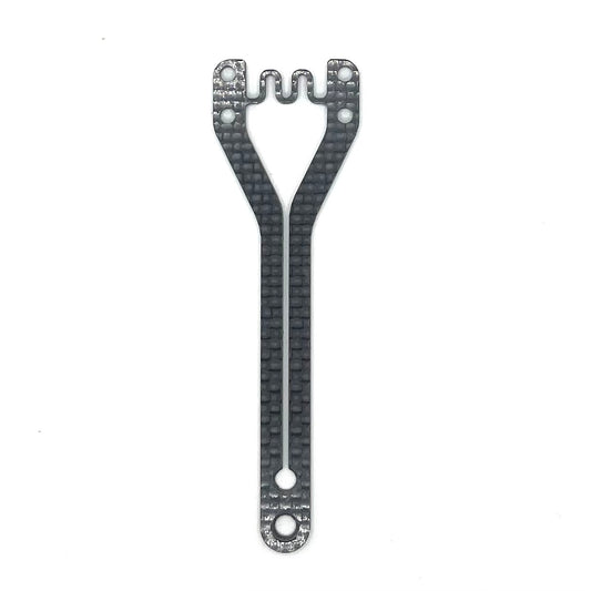 Xray X4'26 1.6 mm Front Top Deck with Wave